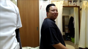 一見すると強面ですがフレンドリーです