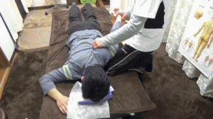 肩甲骨はがし腕回し