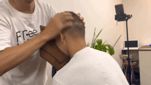 頭皮マッサージ